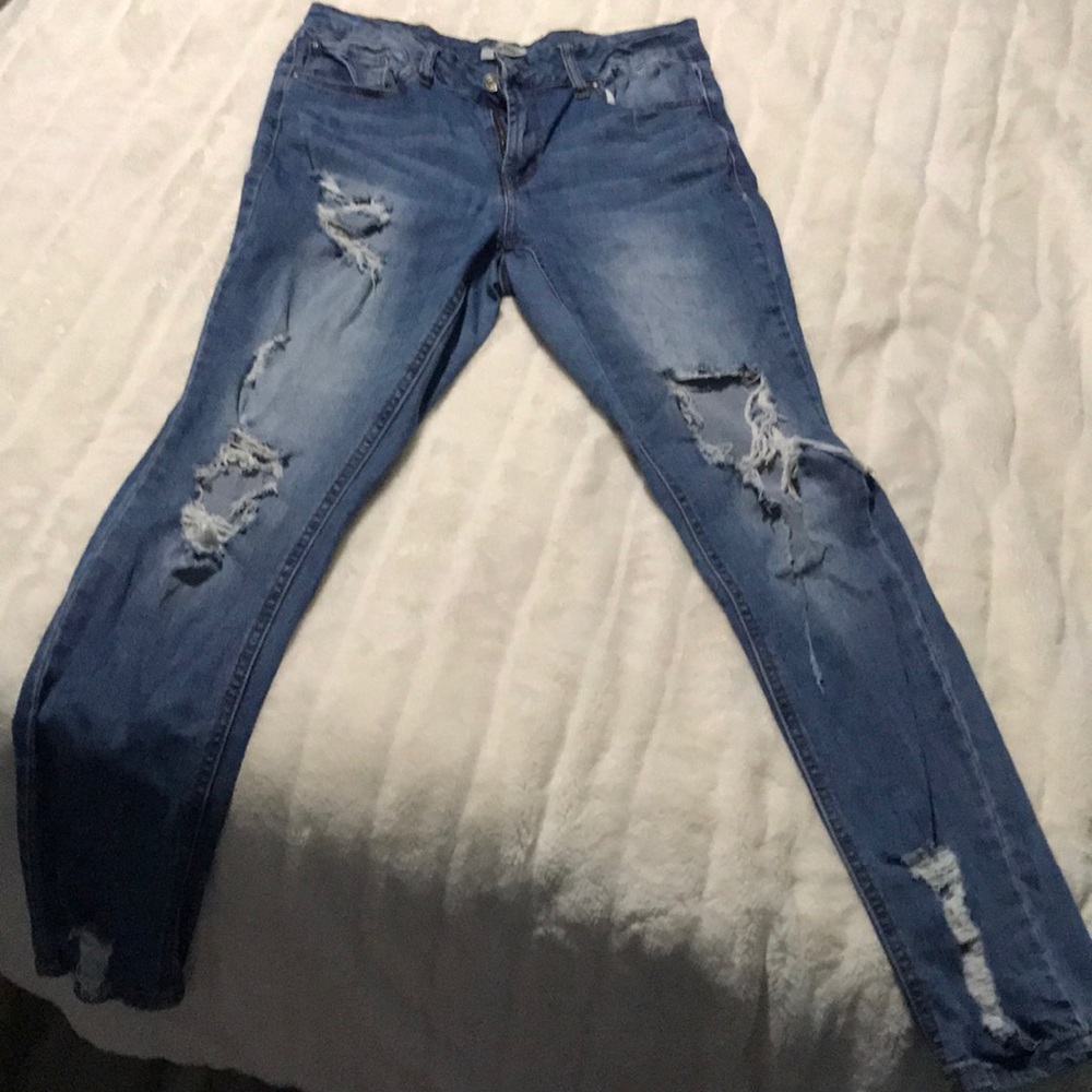 Ripped jeans